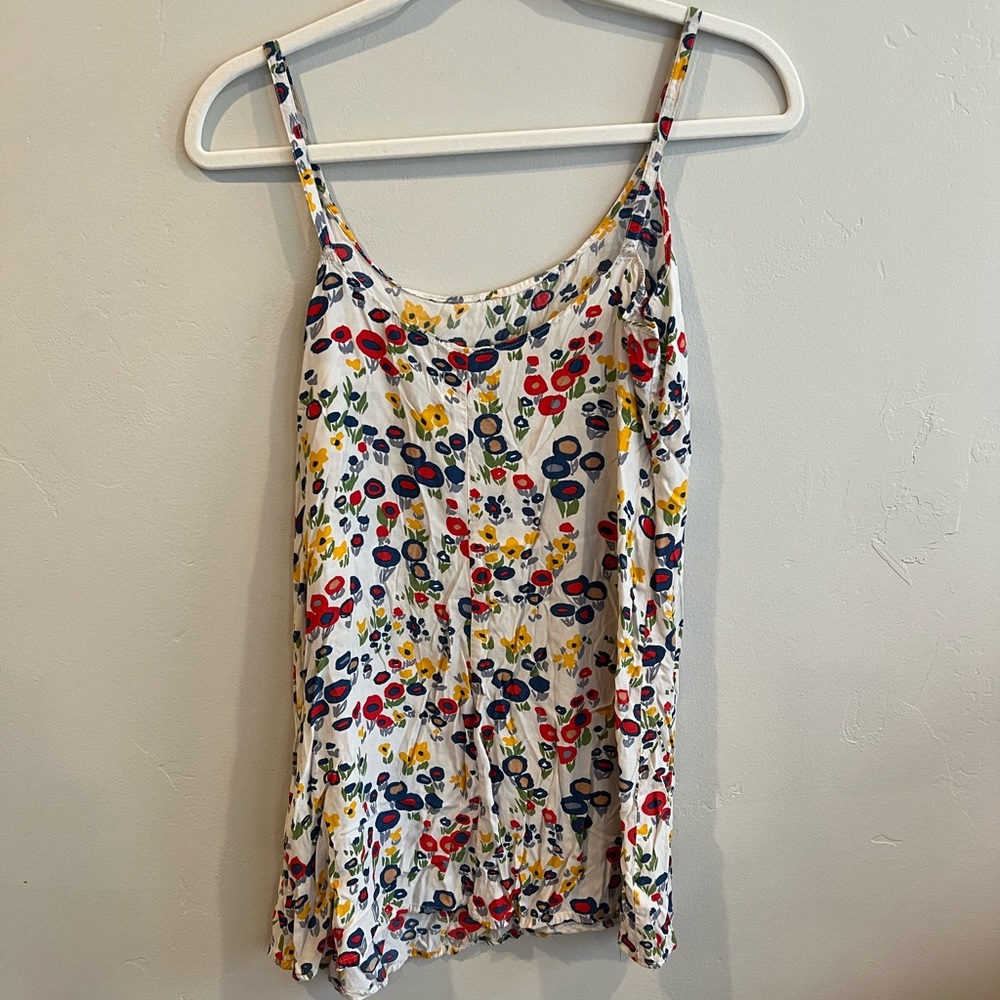 VTG Floral Print Women's Top